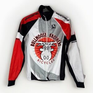 Giordana Bicycles Cycling Jacket XXS Full Zip Italy Bullmoose Brothers Jersey